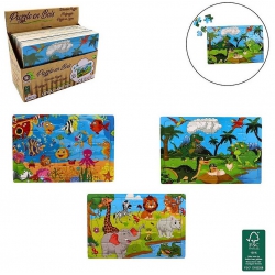 PUZZLE EN BOIS 30 PIECES 15X22.5 CM