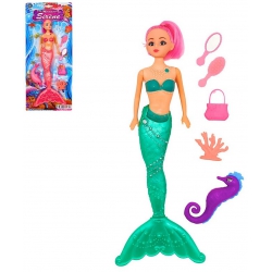 POUPEE SIRENE 34CM ARTICULEE