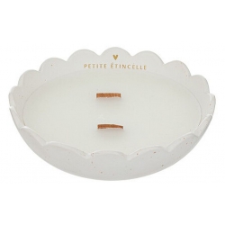 BOUGIE PARFUMEE 245 GR EN POT CERAMIQUE 17 CM