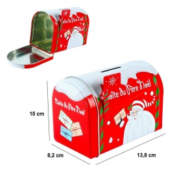 BOITE AUX LETTRES PERE NOEL TIRELIRE