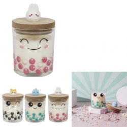 BOUGIE PARFUMEE VERRE TOP KAWAII 7.8 CM