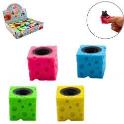 ANTISTRESS SQUISHY SOURIS FROMAGE 3.5 CM