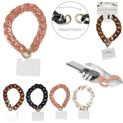 ATTACHE POIGNET SMARTPHONE UNIVERSEL MAILLE