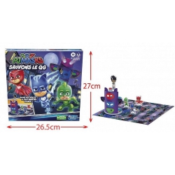 JEU DE SOCIETE PYJAMASQUES SAUVONS LE QG HASBRO
