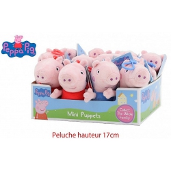PORTE CLE PELUCHE PEPPA PIG 17 CM