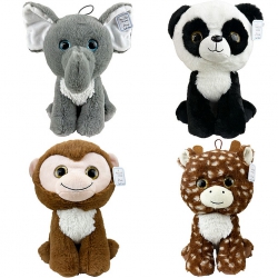 PELUCHE ANIMAUX ASSORTIES 25 CM