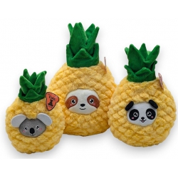 PELUCHE ANANAS ANIMAUX 20 CM