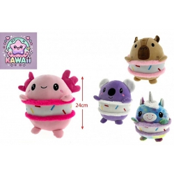 PELUCHE DONUT ANIMAL KAWAII 24 CM