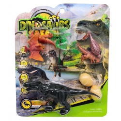 PANOPLIE DINOSAURE 12 CM 8 PIECES