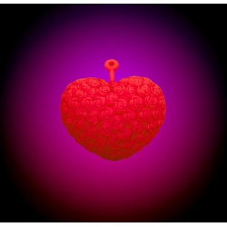 SQUISHY COEUR LUMINEUX 10 CM