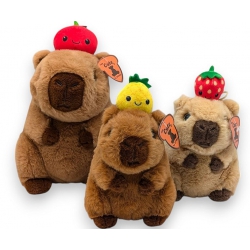 PELUCHE CAPIBARA FRUIT 25 CM