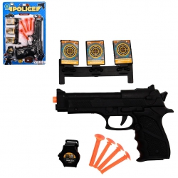 PANOPLIE PISTOLET 21.5 CM FLECHES