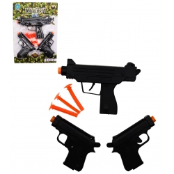 PANOPLIE 3 PISTOLETS AVEC TROIS FLECHES