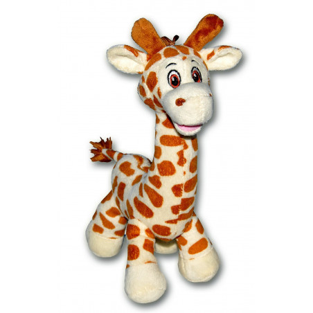 peluche girafe gros yeux