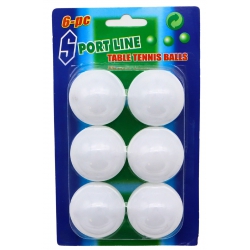 LOT DE 6 BALLES DE PING...
