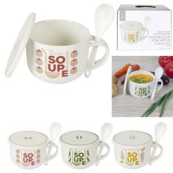 BOL A SOUPE AVEC COUVERCLE 55 CL