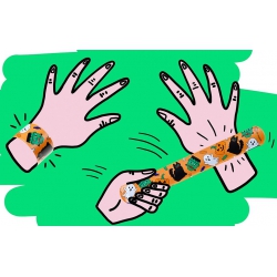 BRACELET CLAP HALLOWEEN