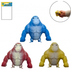 STRECHY GORILLE 8 CM