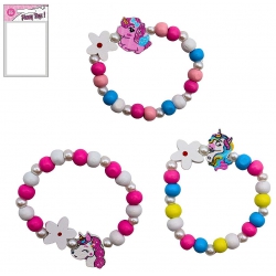 BRACELET BOIS LICORNE 6 CM