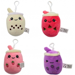 PORTE CLE PELUCHE BUBBLE TEA 10 CM