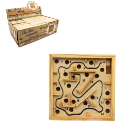 JEU DU LABYRINTHE BOIS 11.5 CM