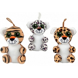 PELUCHE TIGRE LEOPARD 15 CM