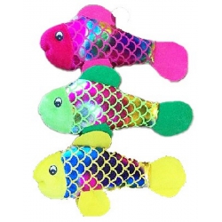 PELUCHE POISSON FLUO...