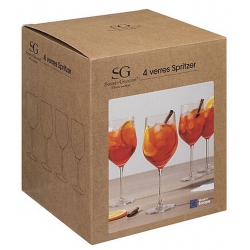 COFFRET 4 VERRES SPRITZER...