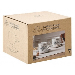 COFFRET 2 TASSES ET SOUS...
