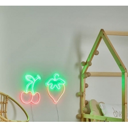 LAMPE NEON FOOD FRUITS
