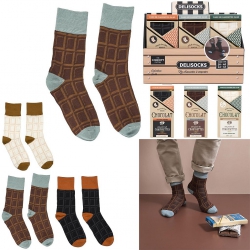 CHAUSSETTES DELISOCKS CHOCOLAT