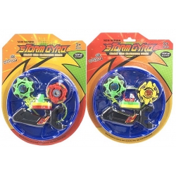 PANOPLIE DE 2 TOUPIES DE...