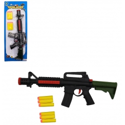 PANOPLIE FUSIL 37 CM AVEC 6...