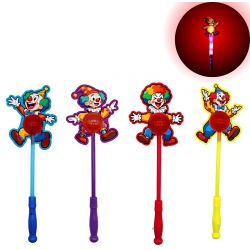 BATON LUMINEUX CLOWN 38 CM...