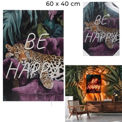 TABLEAU LED PEACE 60*40 CM