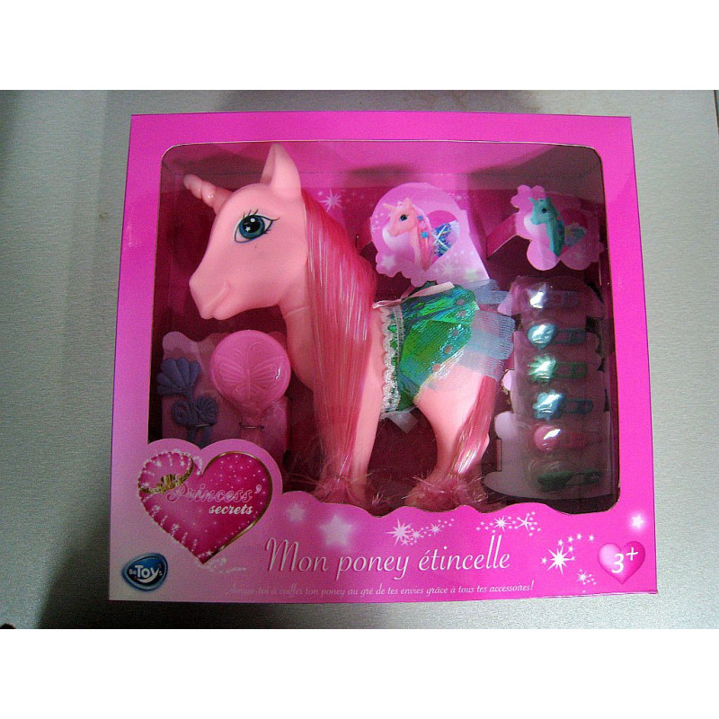 poney à coiffer, jouet de noel, jouet fille pas cher, jouet poney coffret  poney à coiffer