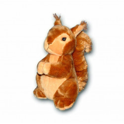 PELUCHE ECUREUIL ASSIS 20 CM