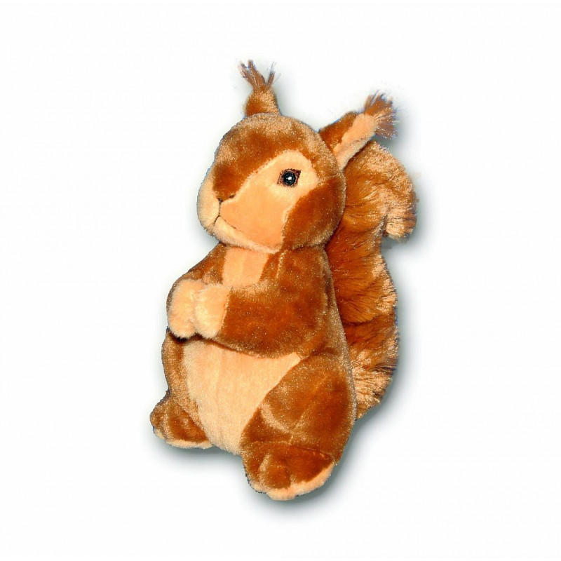 PELUCHE ECUREUIL ASSIS 20 CM