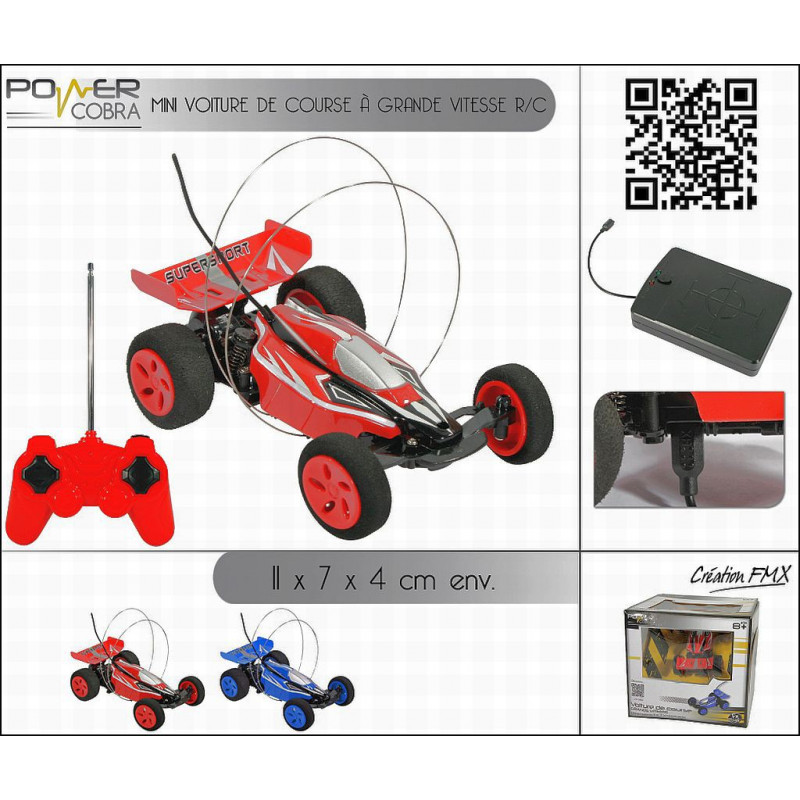 VOITURE DE COURSE GRANDE VITESSE RADIOCOMMANDEE