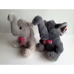 PELUCHE ELEPHANT - 27 cm