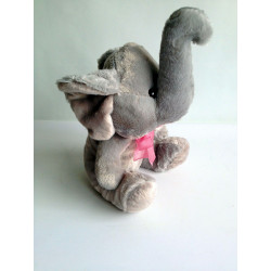 PELUCHE ELEPHANT - 27 cm