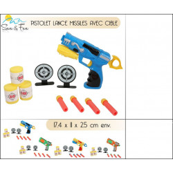PISTOLET LANCE MISSILE EN MOUSSE