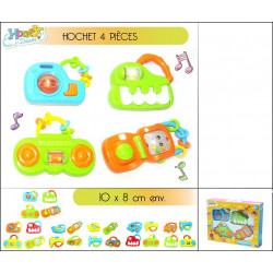 HOCHET D'EVEIL -  4 PIECES