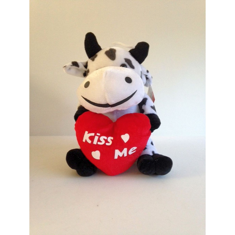 PELUCHE VACHE COEUR