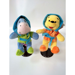 PELUCHE WINNIE TIGROU BOURRIQUET EN PEIGNOIR