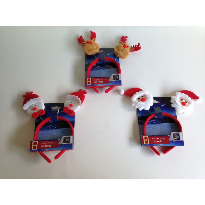 SERRE TETE DE NOEL ENFANT