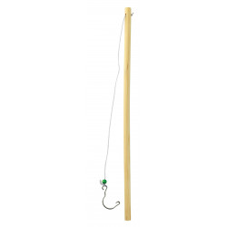 CANNE A PECHE EN BOIS 33 CM