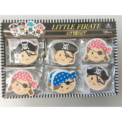 GOMME PIRATE 4*4 CM