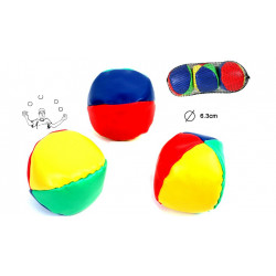 LOT DE 3 BALLES A JONGLER EN SKAI