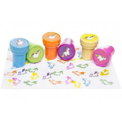 TAMPON ENCREUR MOTIF LICORNE